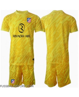 Günstige Atletico Madrid Torwart 3rd trikot Kinder 2024-25 Kurzarm (+ Kurze Hosen)